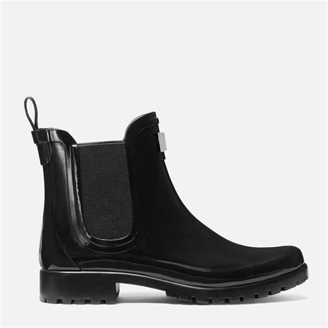 michael kors black ankle rain boots|michael kors sidney rain boots.